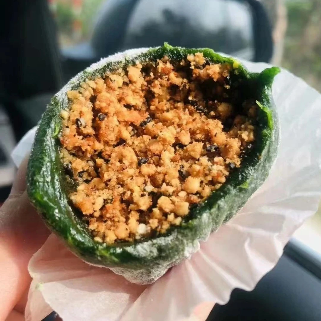 【顺丰包邮】客家艾糍罗浮山酥繆糍粑芝麻花生红豆糯米古法现磨糯糯叽叽手工500g一盒罗浮山特色美食解馋零食11