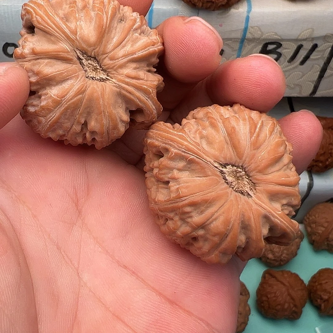 吊坠桃核全品白狮子45