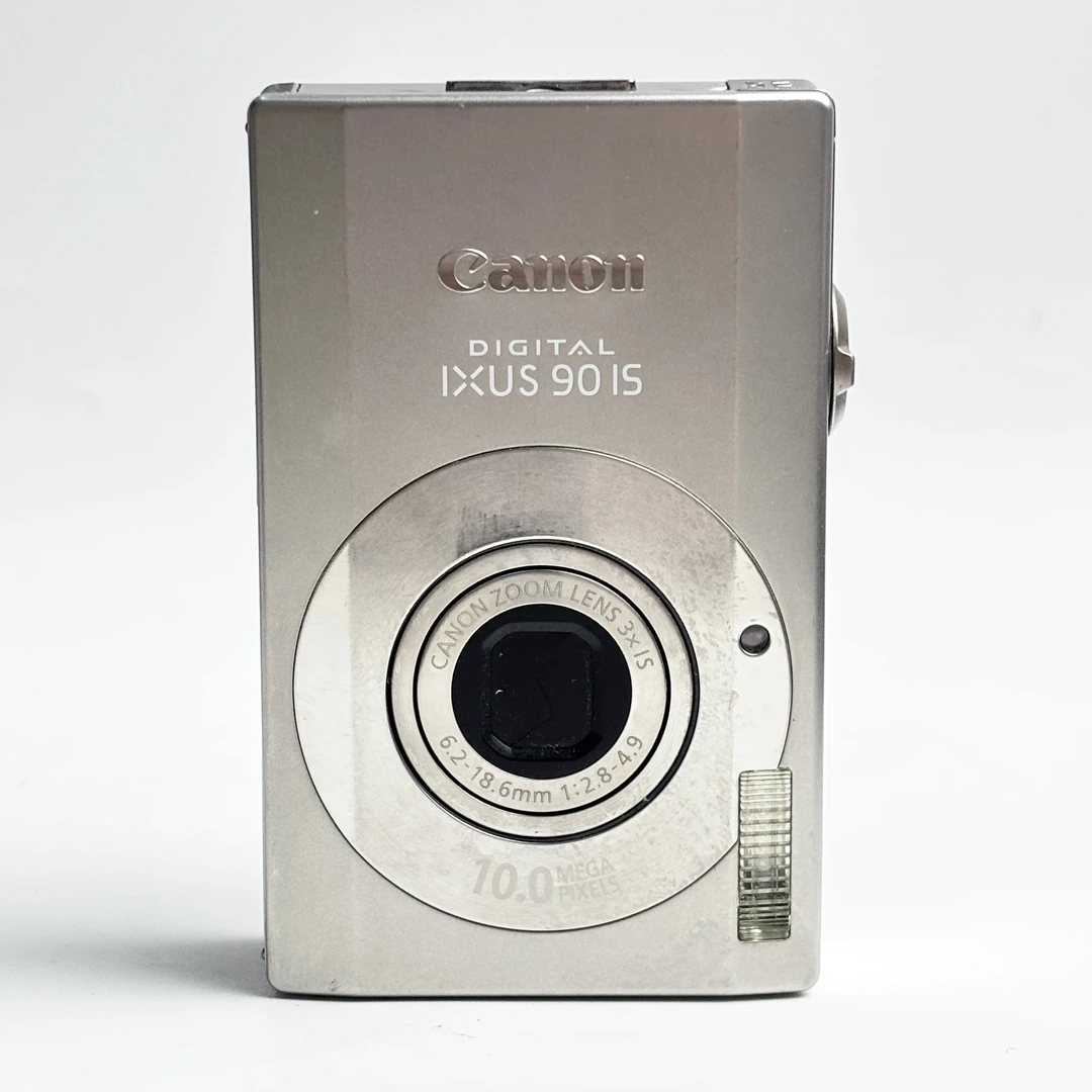 95新 Canon/佳能 ixus90银色1000万像素3倍变焦复古ccd