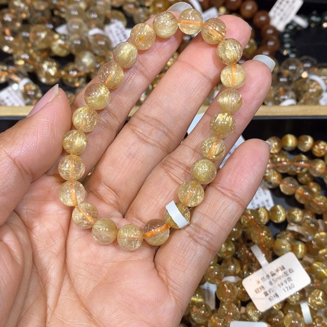 水晶手链未镶嵌我****l8m m