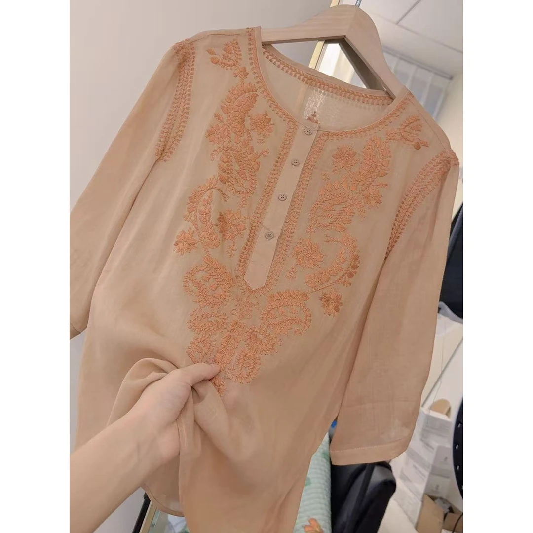 『时尚衬衫Y』简约设计款显瘦百搭时尚衬衫5618