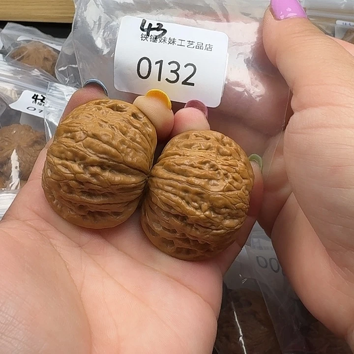 文玩核桃把件铁锤43