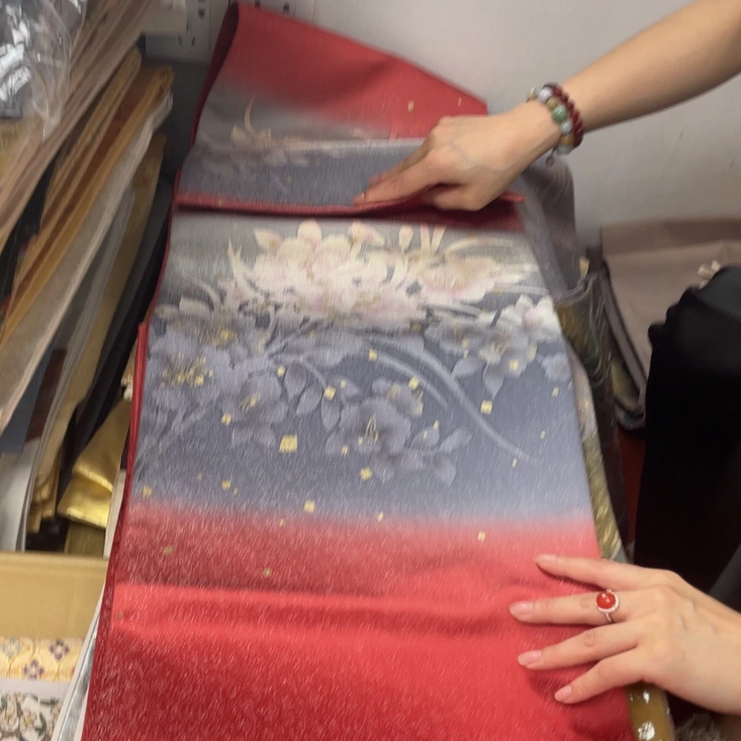 织绣唐锦桑蚕丝正绢面料