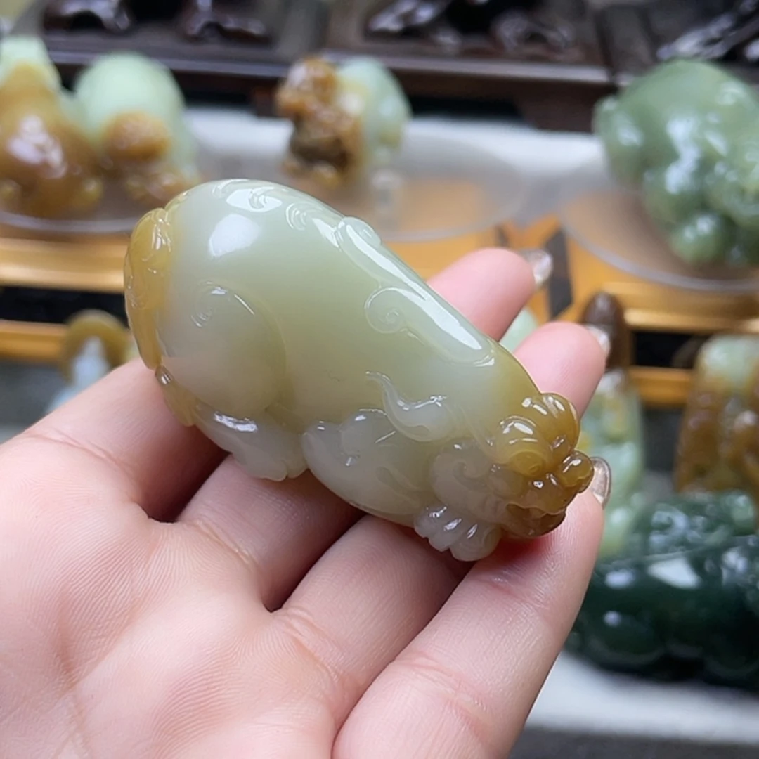 【闪购商品】和田玉把件未镶嵌淡**志