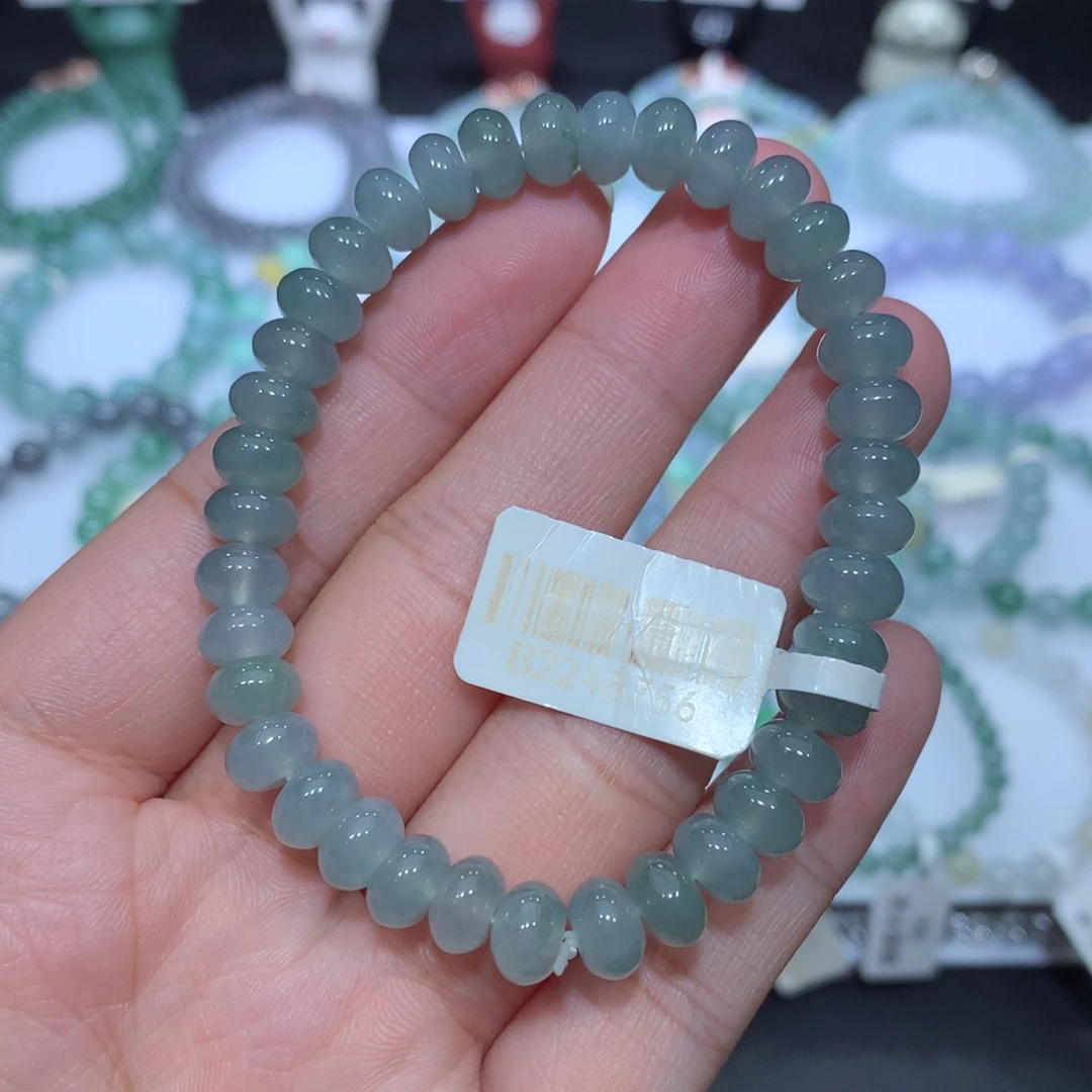 翡翠未镶嵌手串天然
