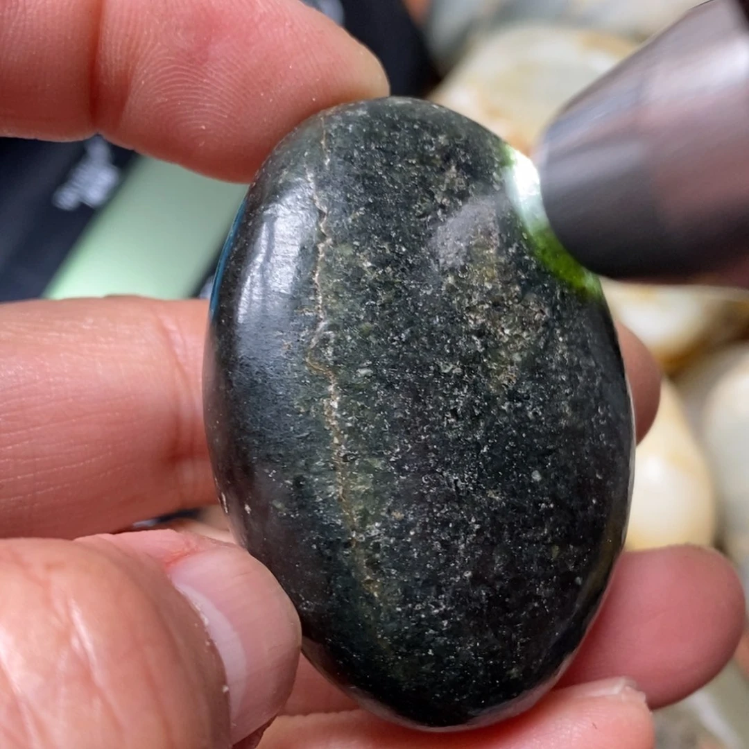 和田玉挂件银S925镀金镶嵌