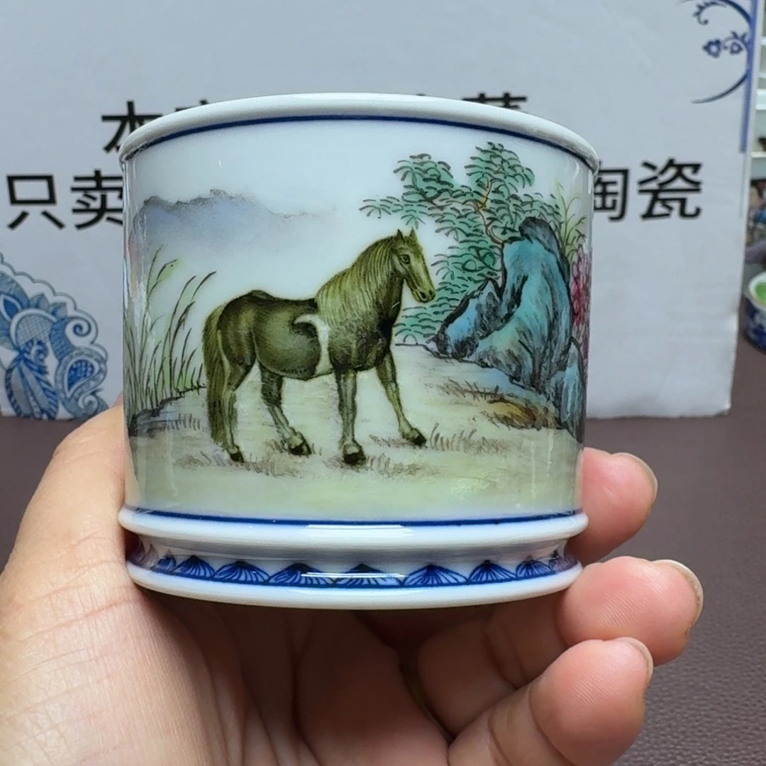 景德镇手工手绘展示