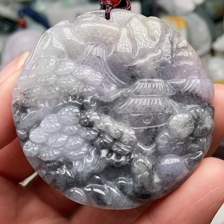 未镶嵌挂件翡翠翡翠