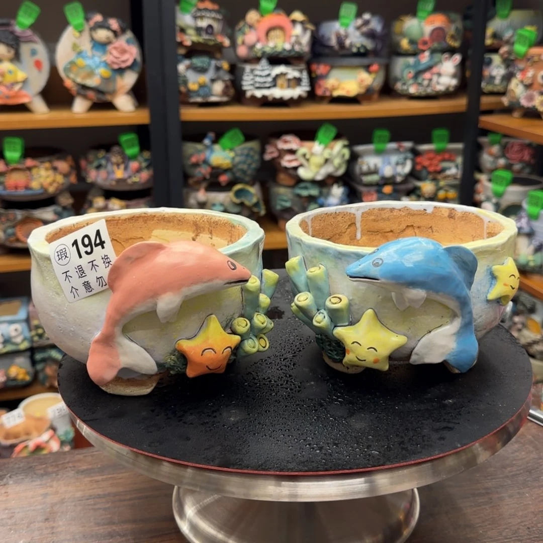 【闪购商品】陶瓷粗陶手捏