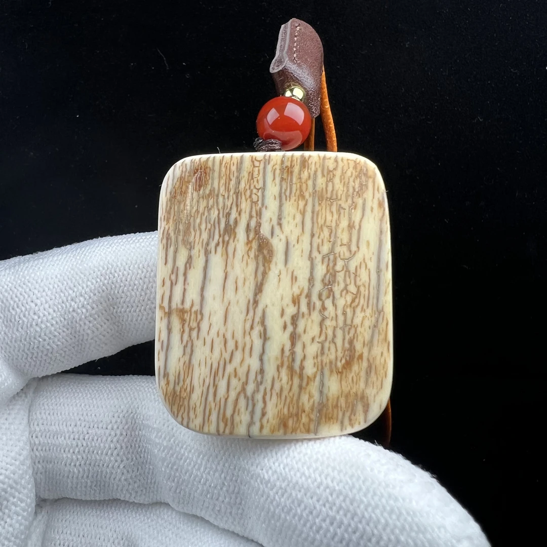 E3177 天然猛犸牙肥皂33*39.7*18mm 支持鉴定 假一罚四