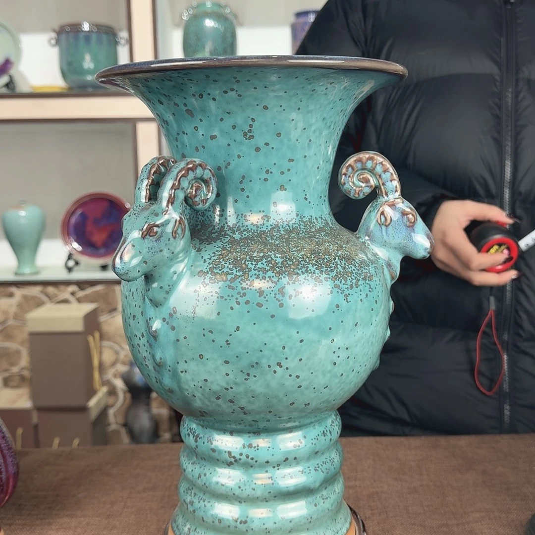 瓷片少年渡钧 钧瓷收藏品