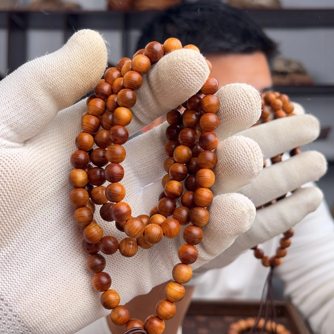 柏木（崖柏）手串/手链08.108红黑油药甜香