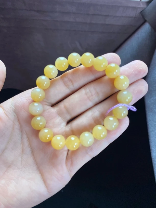 和田玉糖玉手串卡10