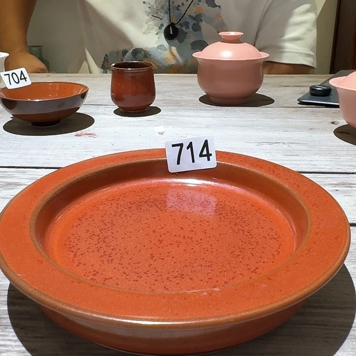 婺州窑龙游烧制技艺全手工壶承（714