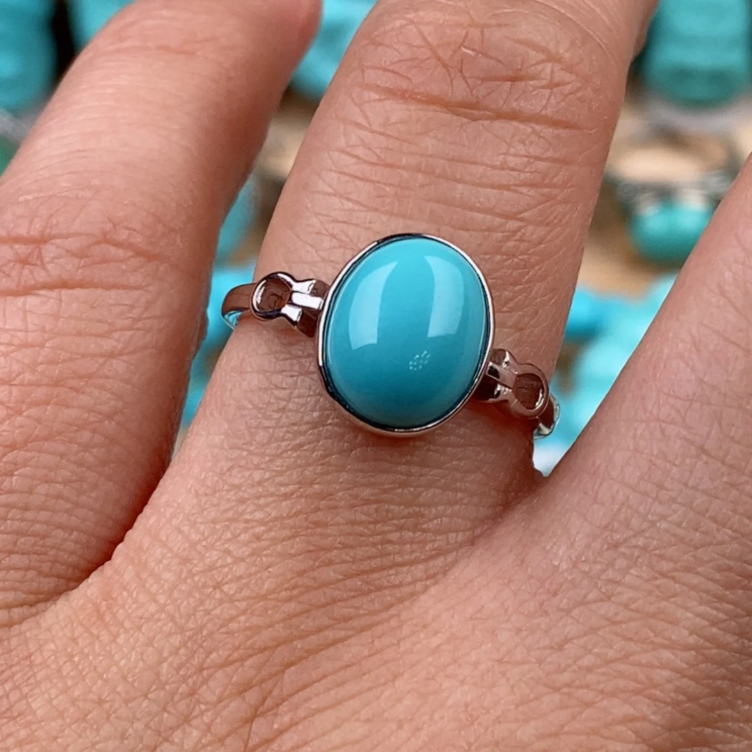 绿松石未镶嵌戒指