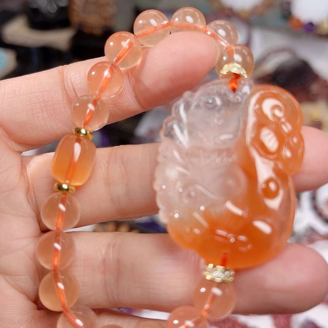 水晶颈饰未镶嵌多样性发一