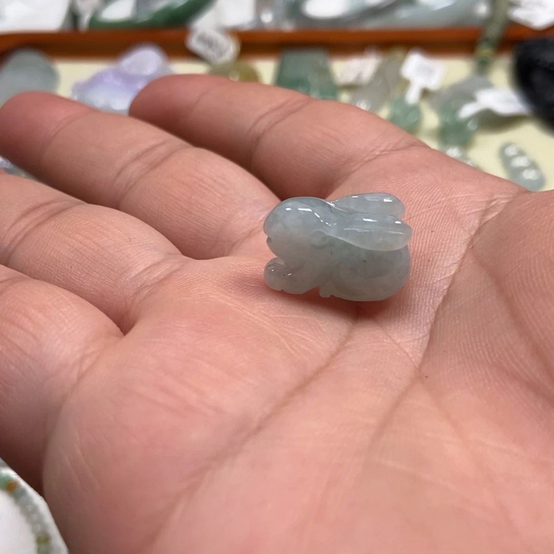 翡翠未镶嵌颈饰 翡翠
