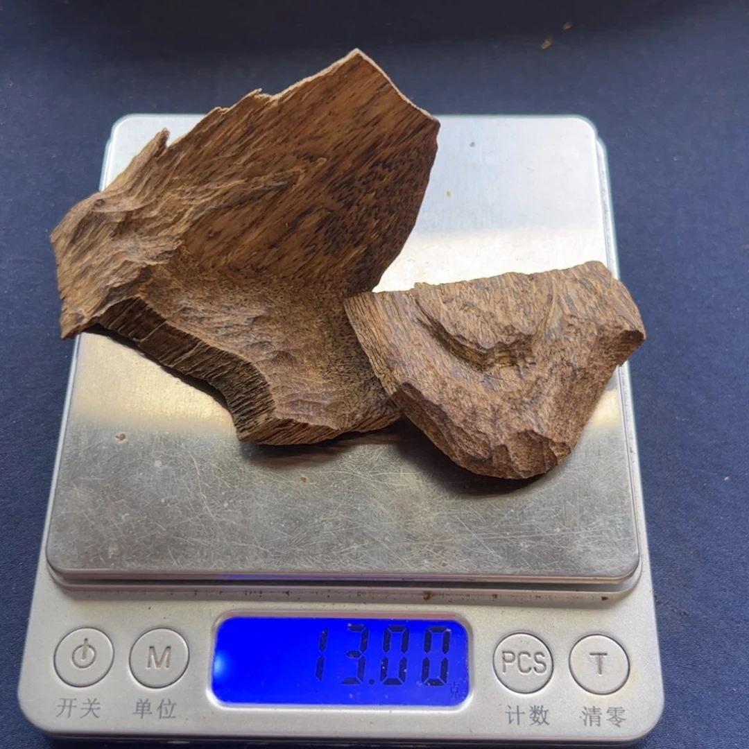 沉香沉香碎屑奇楠原母树沉香13克
