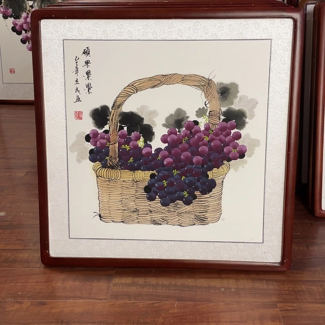 国画带框尺寸63*63厘米