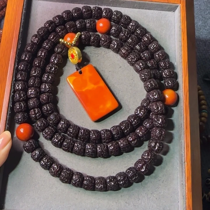 简***单吊坠星月菩提星月菩提