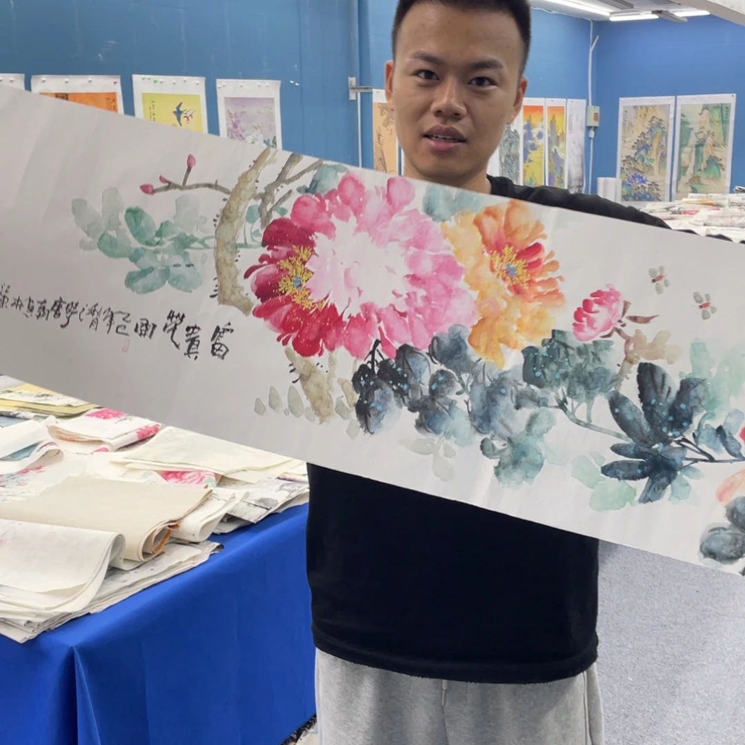 国画手绘国画欣赏一下