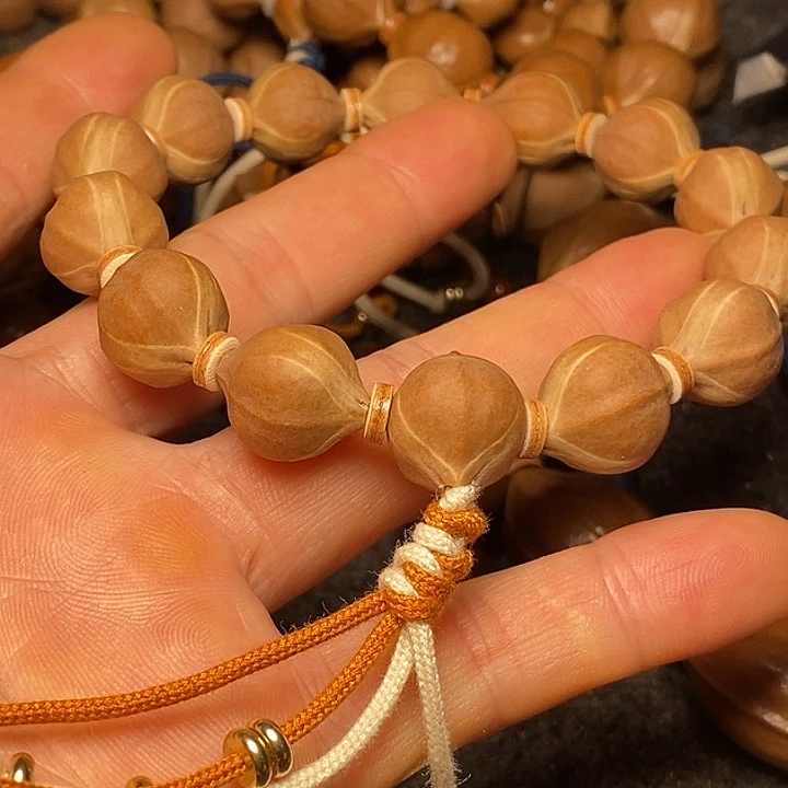 橄榄核手串1.4正圆44号