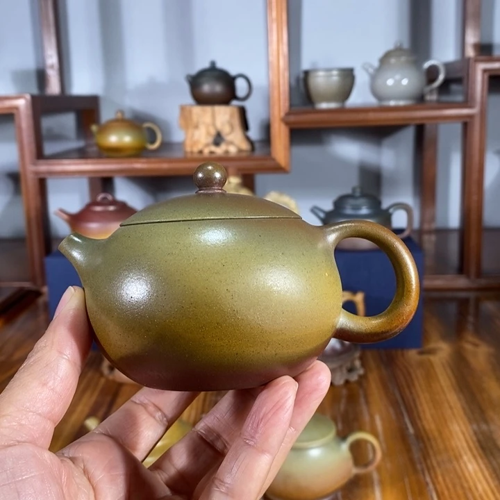 紫砂茶壶200cc西施 底槽清