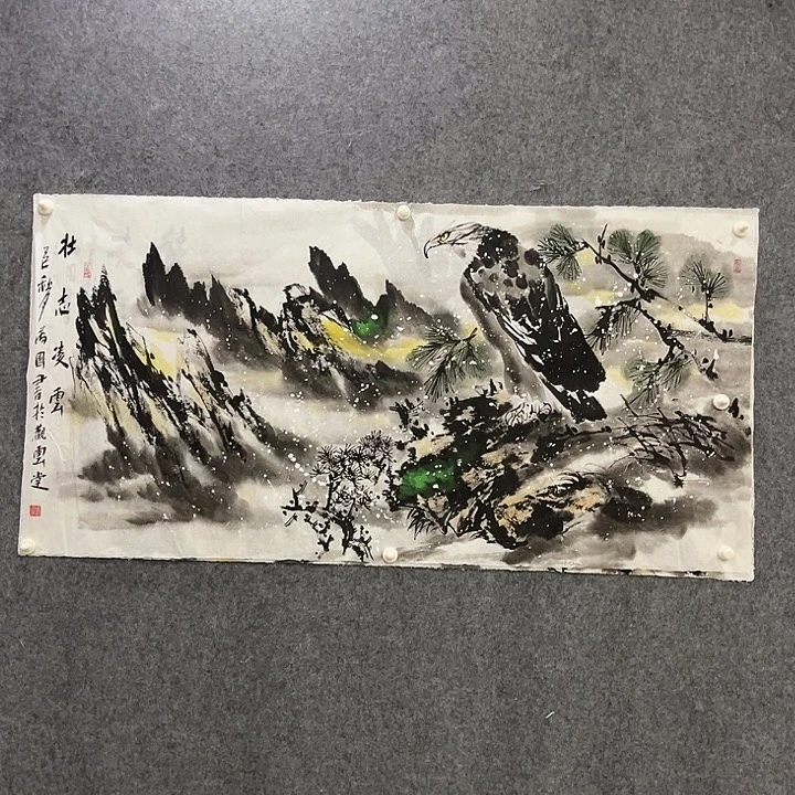 国画山鸟画作品欣赏