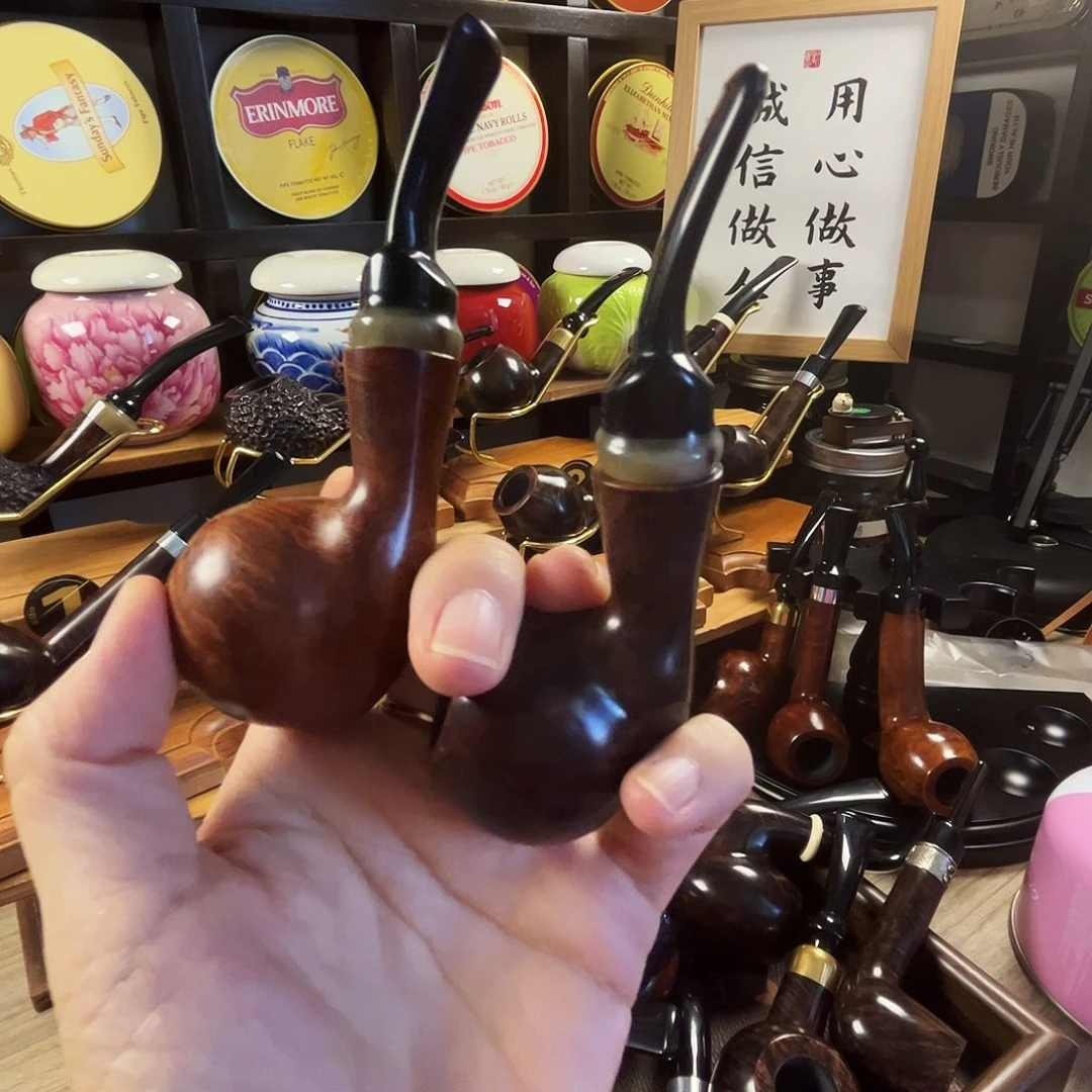迷你小烟斗石楠木