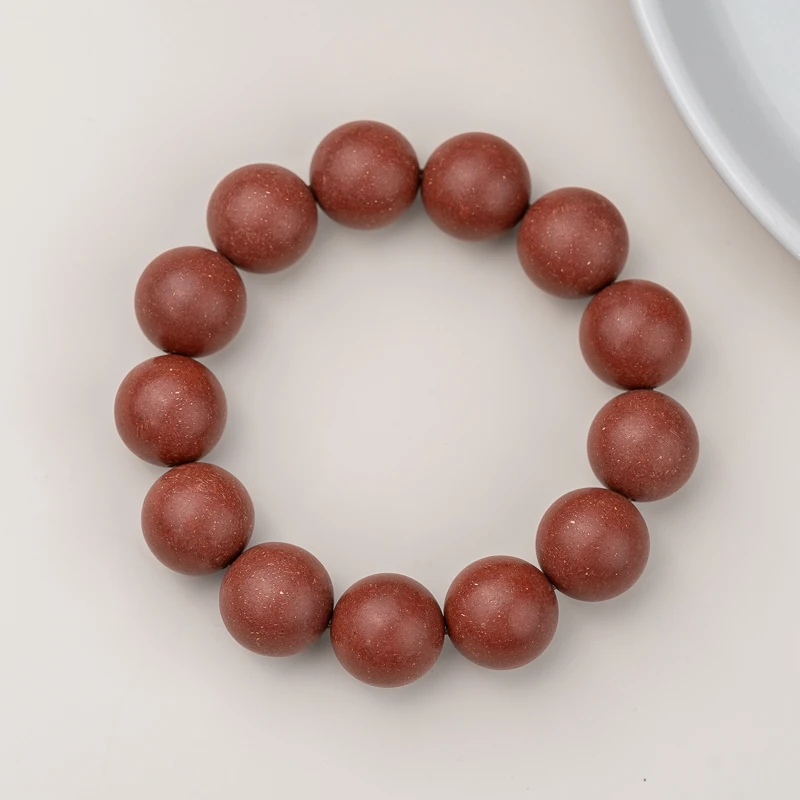 XIANYUAN/仙源芙蓉醉合香珠18mm单圈手串圆珠素串非遗工艺