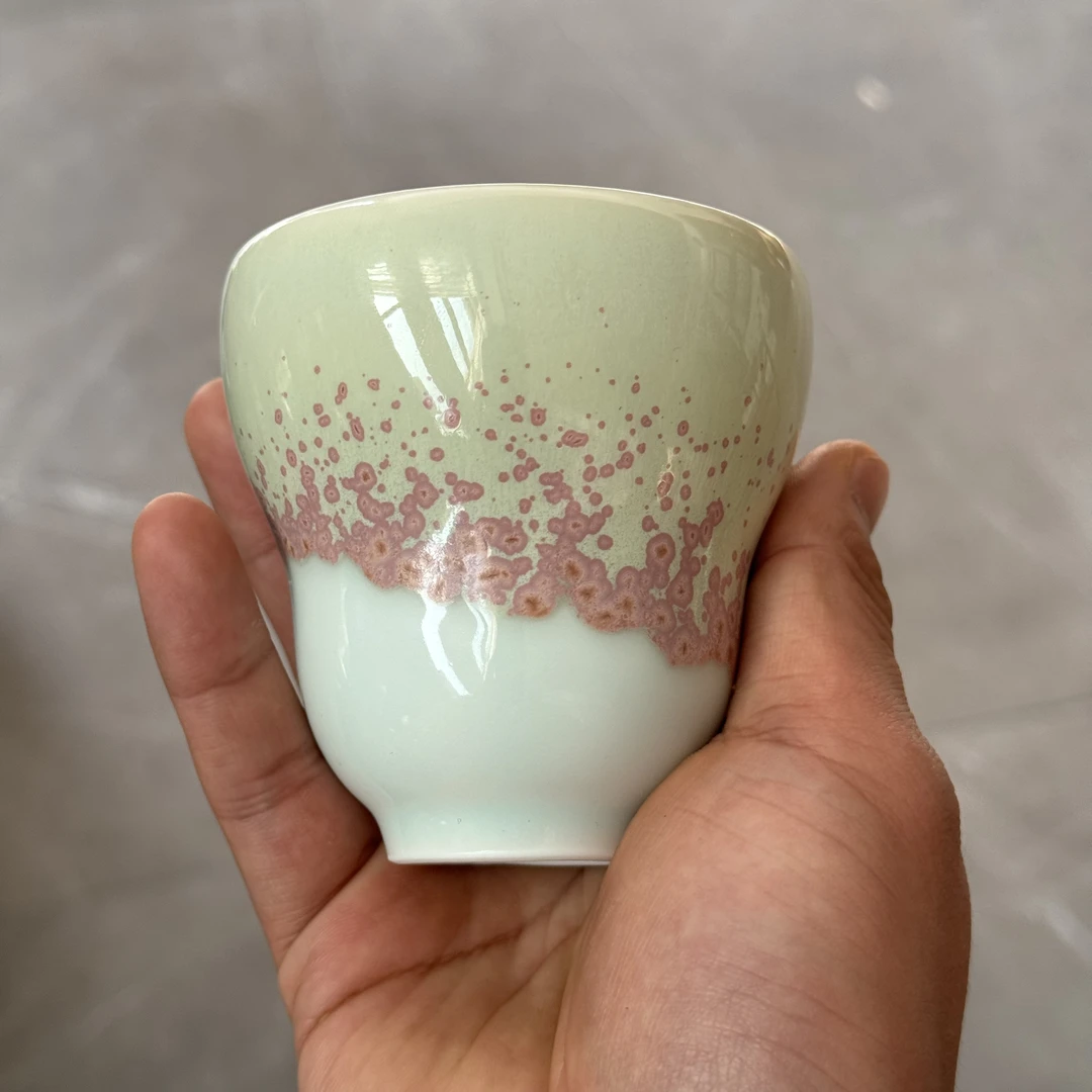 【陶东方】景德镇手工高温窑变颜色釉陶瓷闻香杯茶杯主人杯单杯