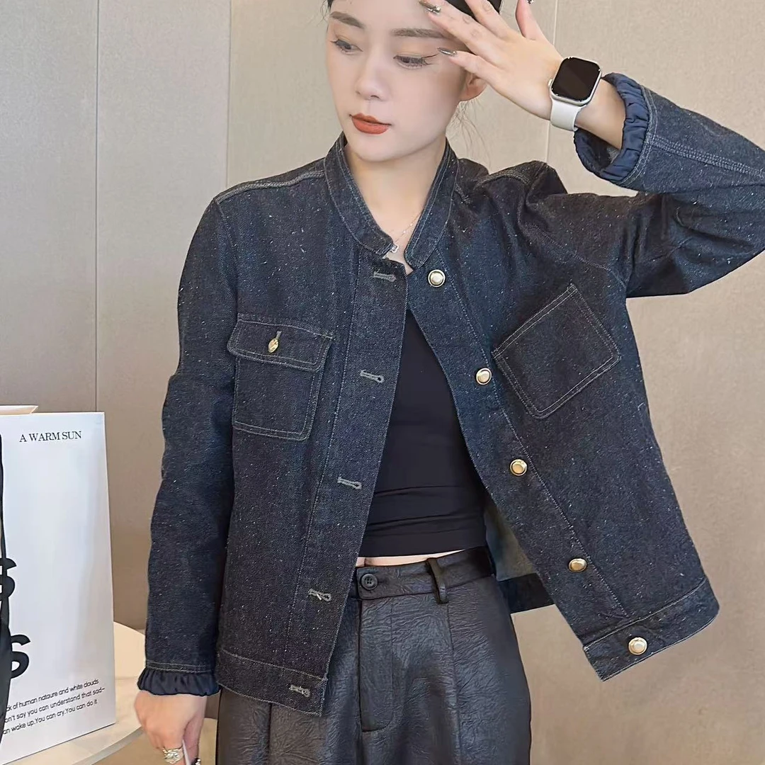 现货3021牛仔短外套