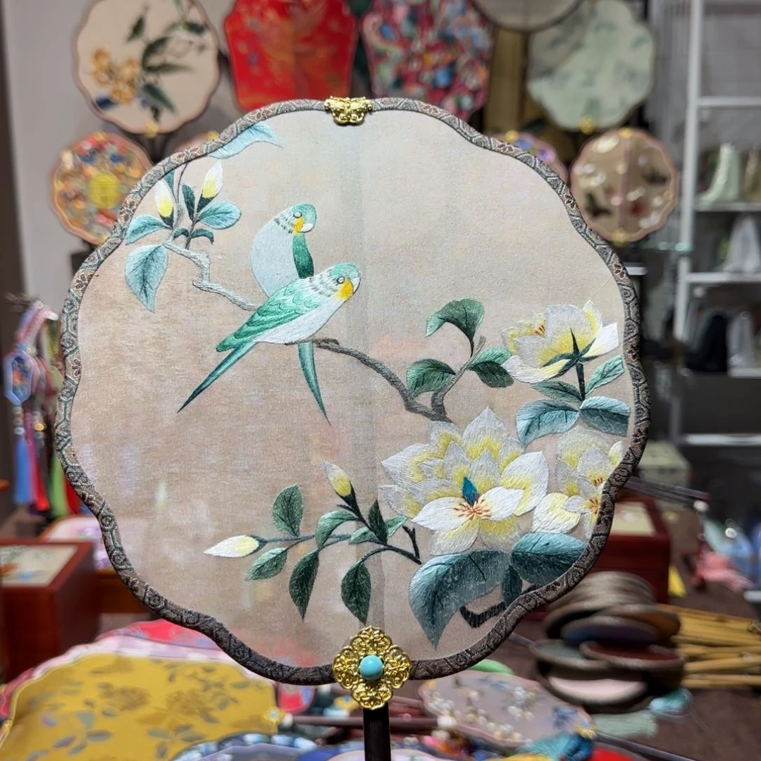 刺绣㘀**㷇纯手工苏绣双面绣