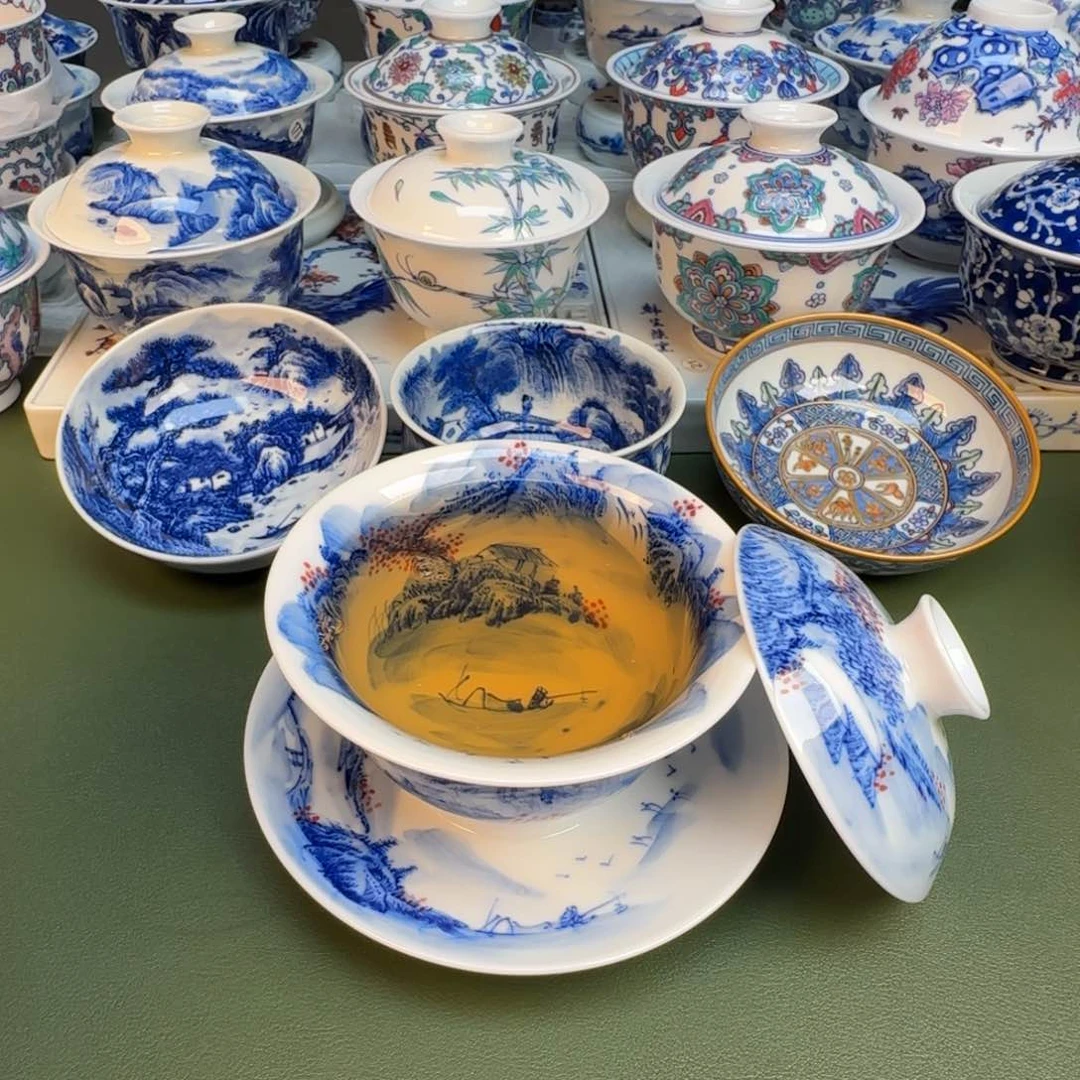 纯手工纯手绘茶具75