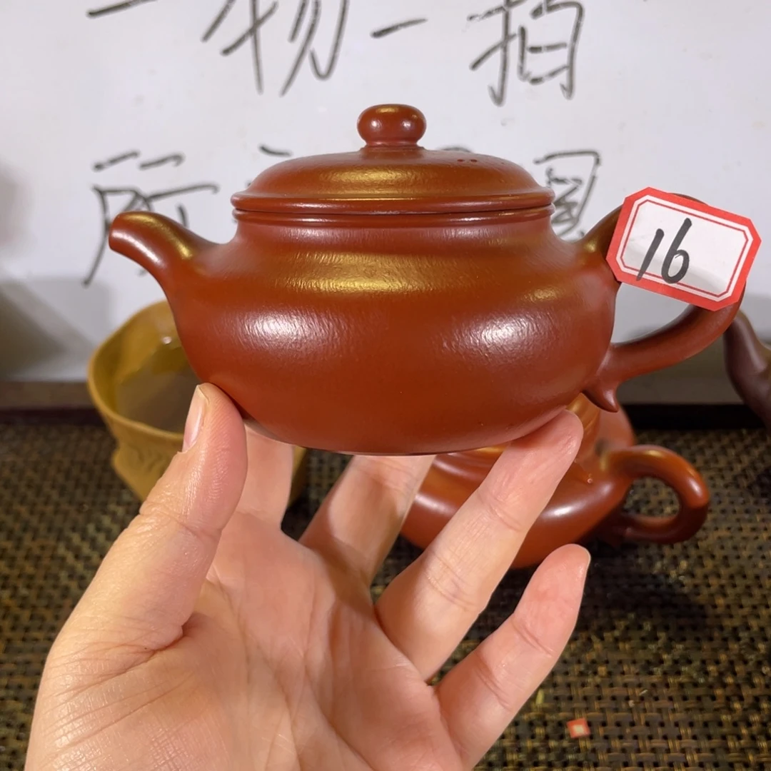 茶壶紫砂仿古微瑕全手
