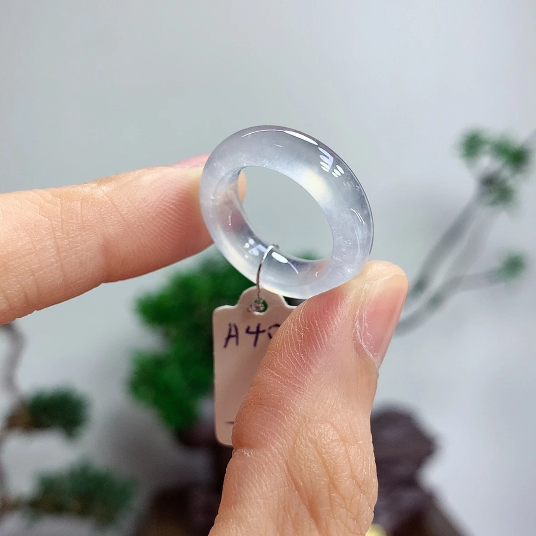 翡翠戒指未镶嵌8号