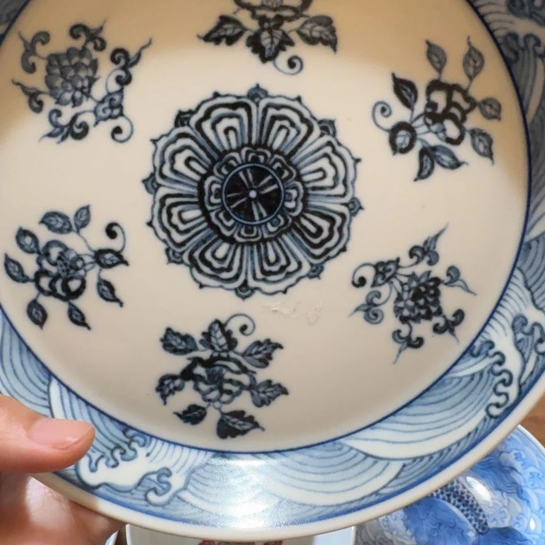 德***润摆件手工手绘景德镇陶瓷