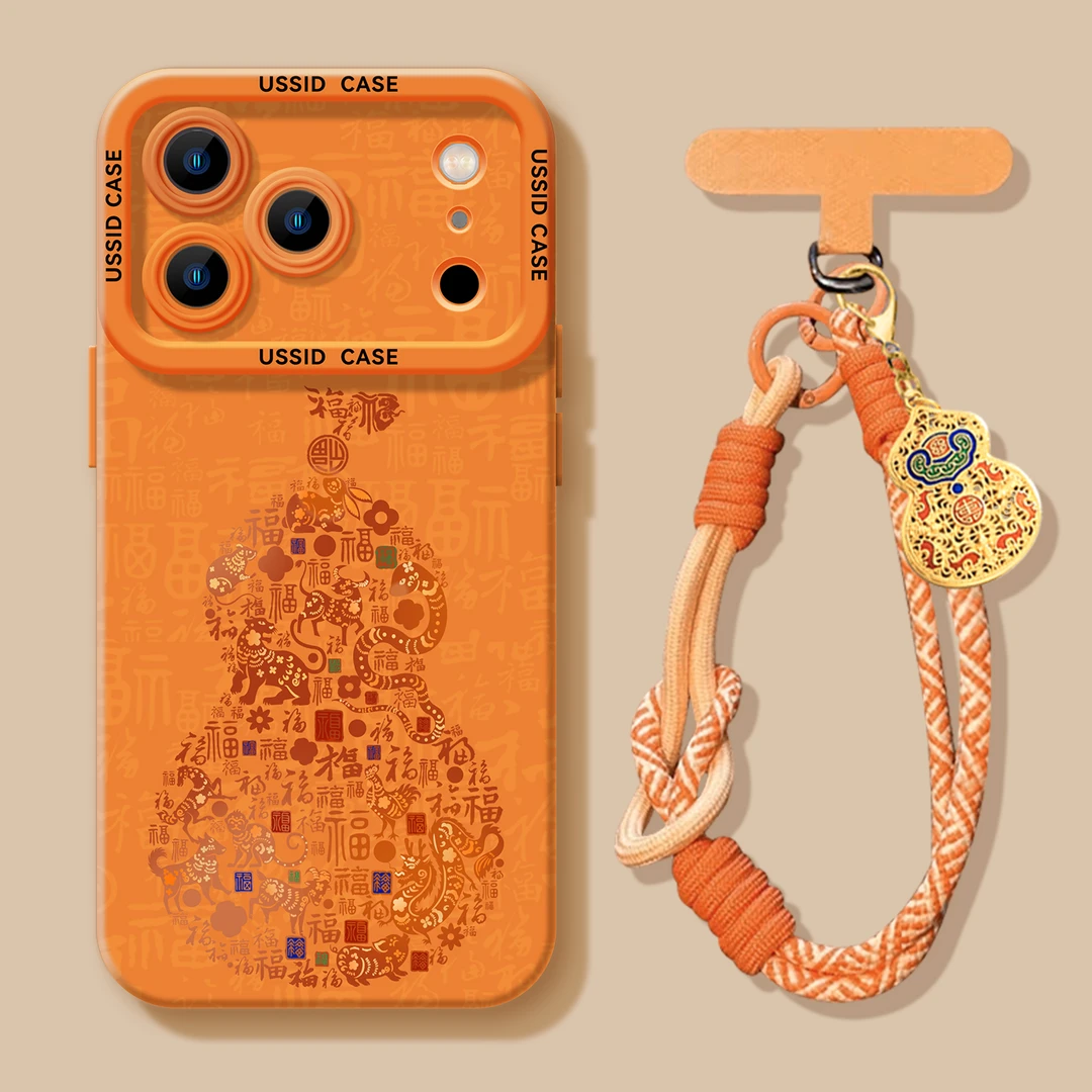 葫芦福禄适用苹果17promax手机iphone15高级感17air防摔14壳