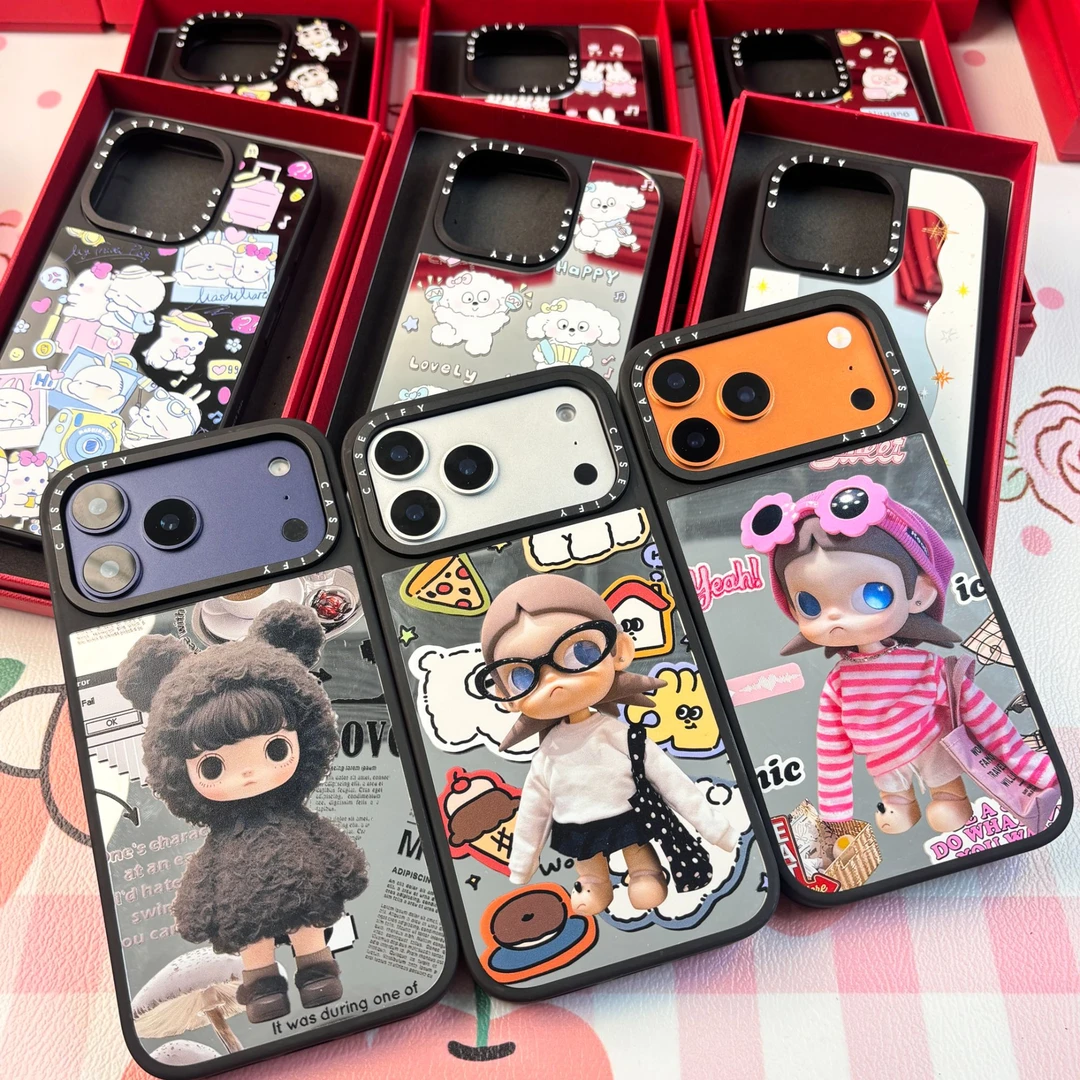 【磁吸款】C家高版本镜面防摔可爱潮牌手机壳 发货不带包装盒