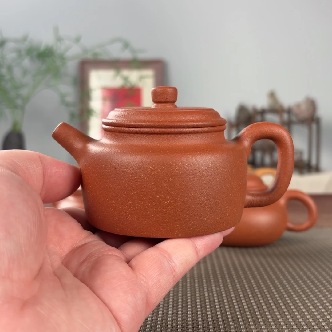 茶壶紫砂黄龙山原矿紫砂壶200