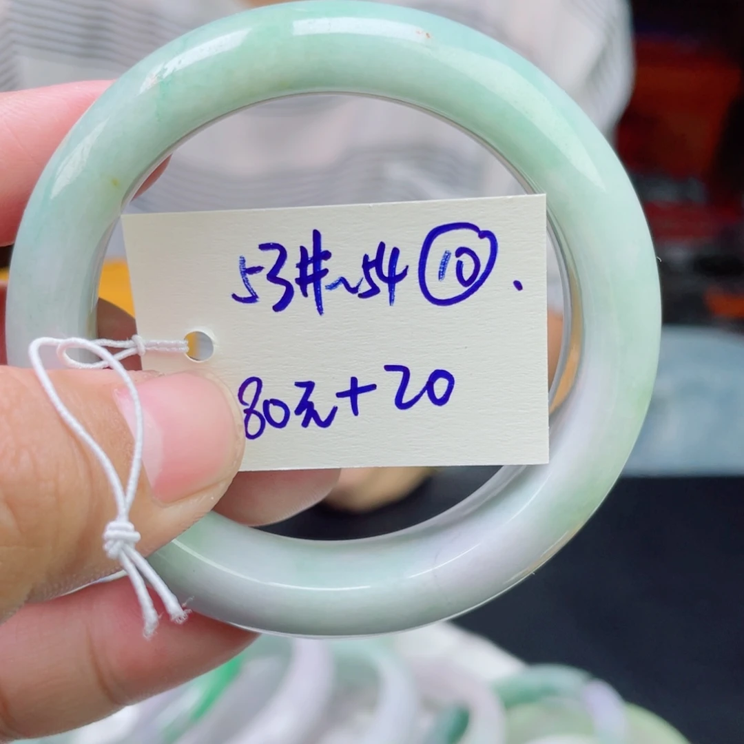 翡翠未镶嵌手镯10