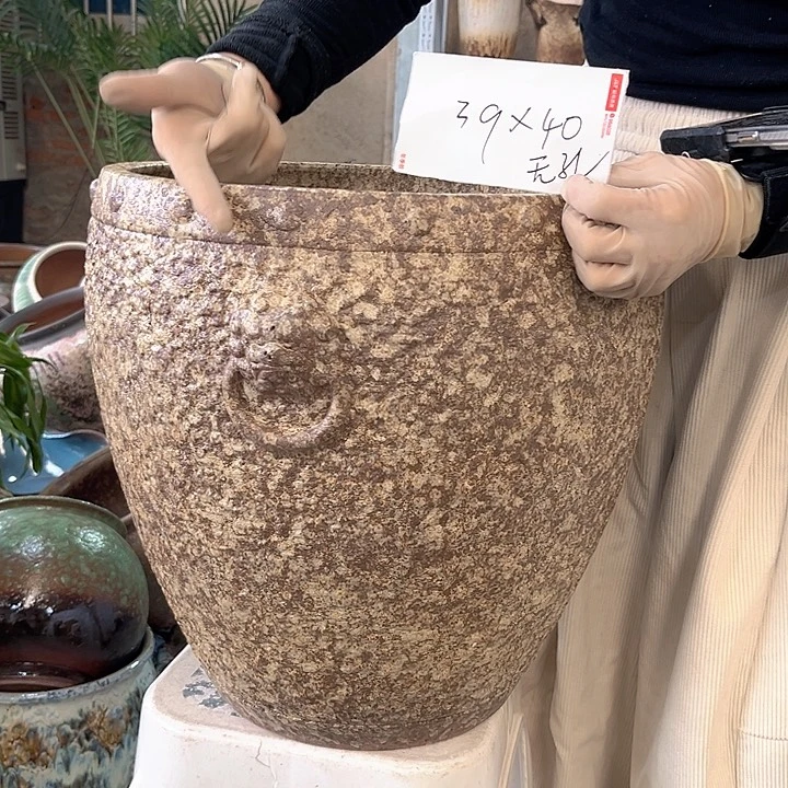 正品口39高40无孔花盆……