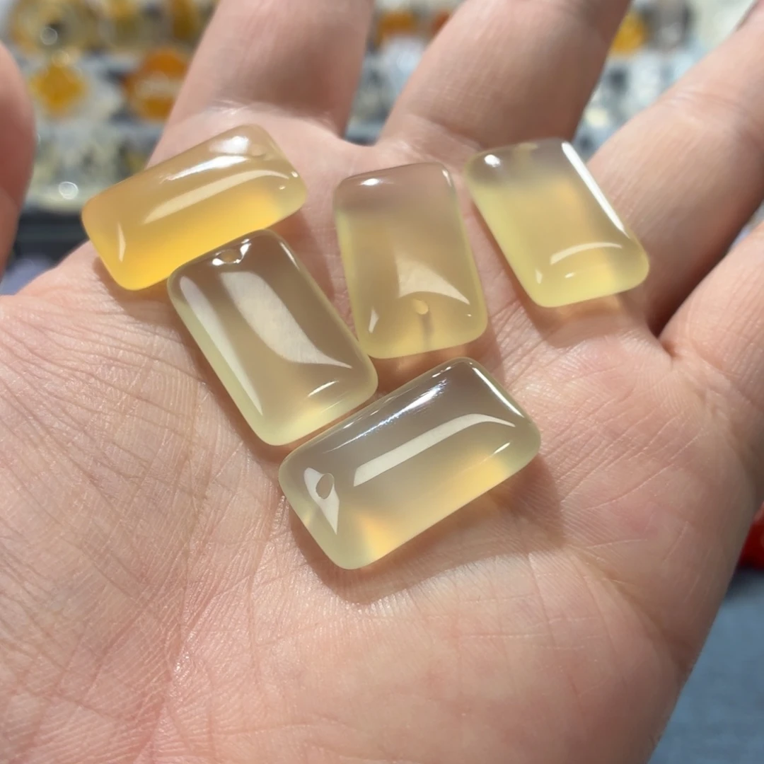 玛瑙/玉髓未镶嵌吊坠(不含链)