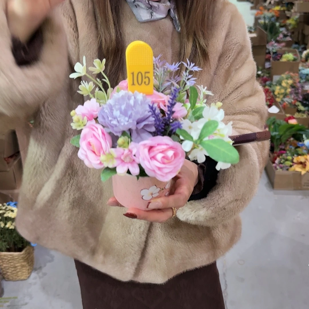 105号「闪购」仿真花，公主请下单