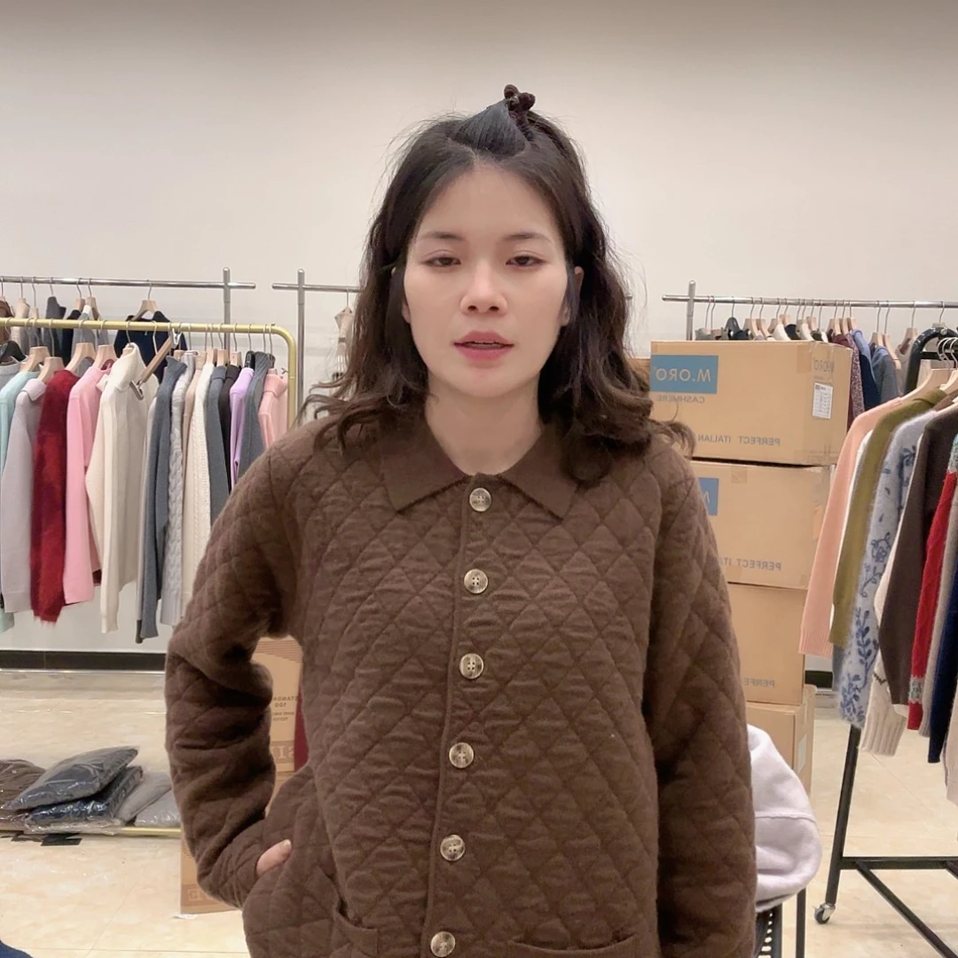 康赛妮au系列山羊绒加厚外套