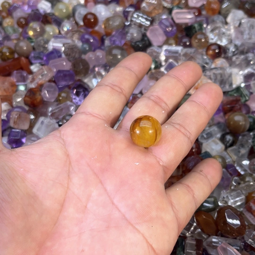 水晶珠宝半成品未镶嵌小***15号