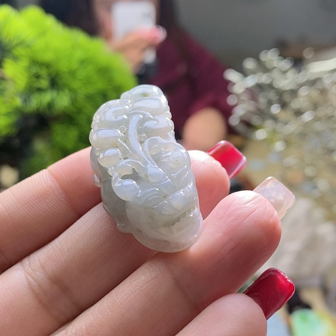 【闪购商品】翡翠颈饰未镶嵌貔貅