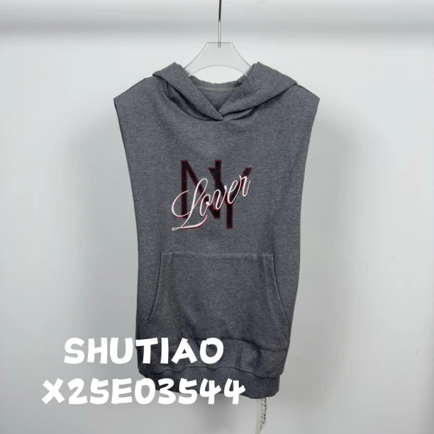 【SHUTIAO】2025夏季：新款小众设计款背心X25E03544