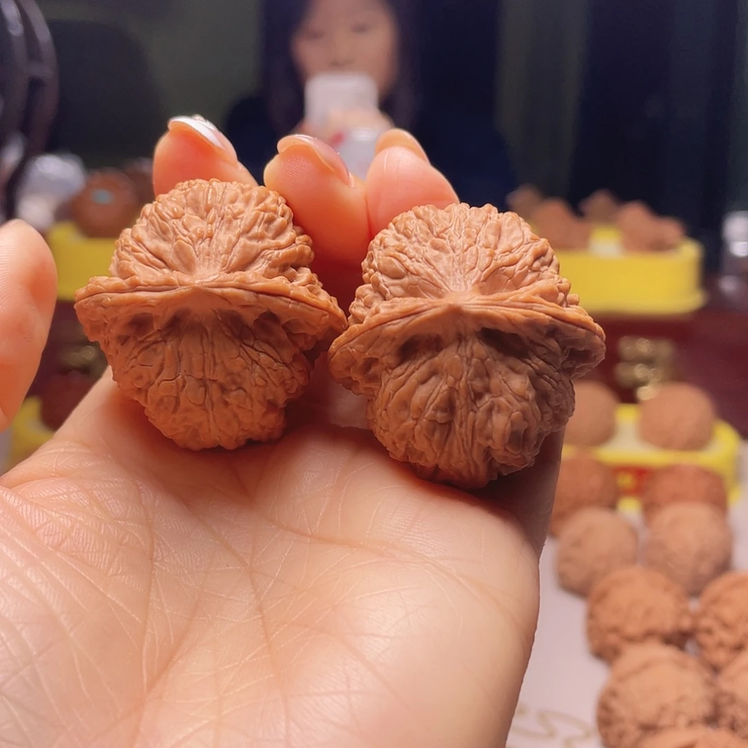 吊坠文玩核桃四喜