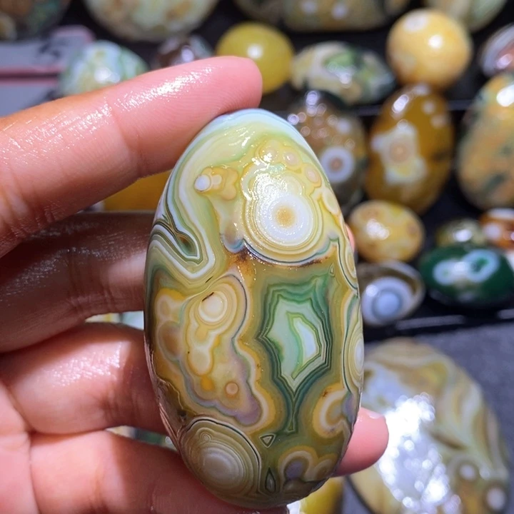 未镶嵌发饰玛瑙/玉髓